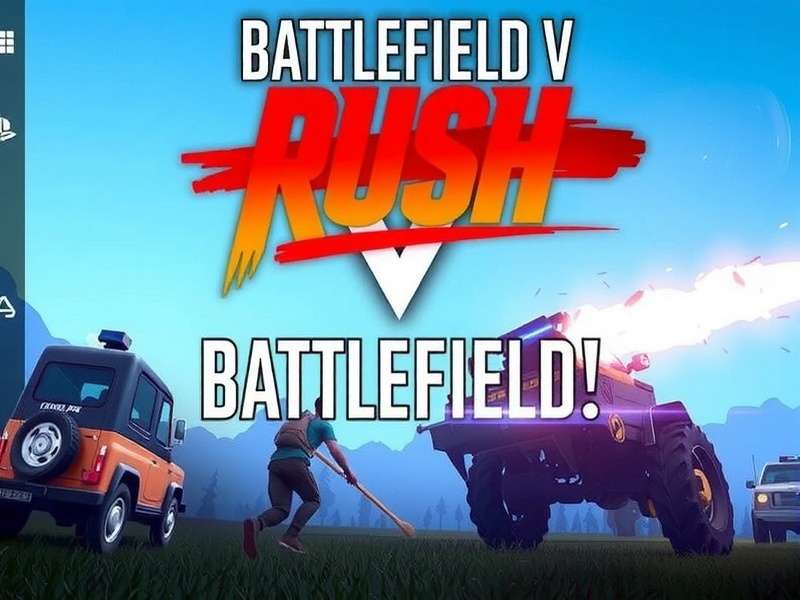 Intense BF5 Rush Action Battlefield V Rush Gameplay