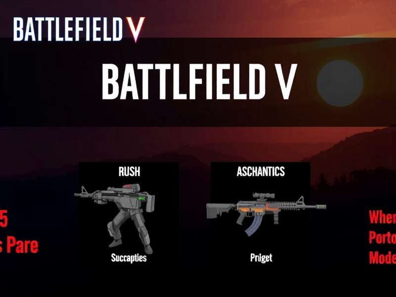 BF5 Rush Objective Capture BF5 Rush Gameplay Mechanics